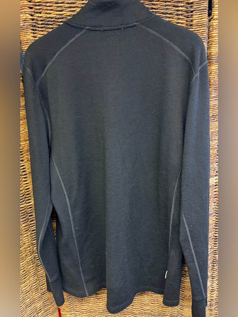 Minus33-Men’s Black Merino Wool Full-Zip Jacket- XLarge - Picture 3 of 7